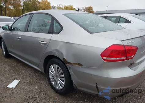 2014 Volkswagen Passat 1.8T S из США, поврежденный, VIN 1VWAS7A32EC096104